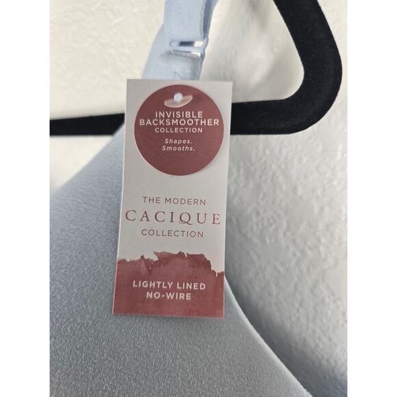 Cacique Collection Invisible Back Smoother Lightly LIned No WIre Bra 50C NWT - Picture 6 of 7